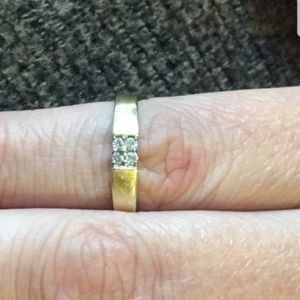 14k 4 diamond ring size 5